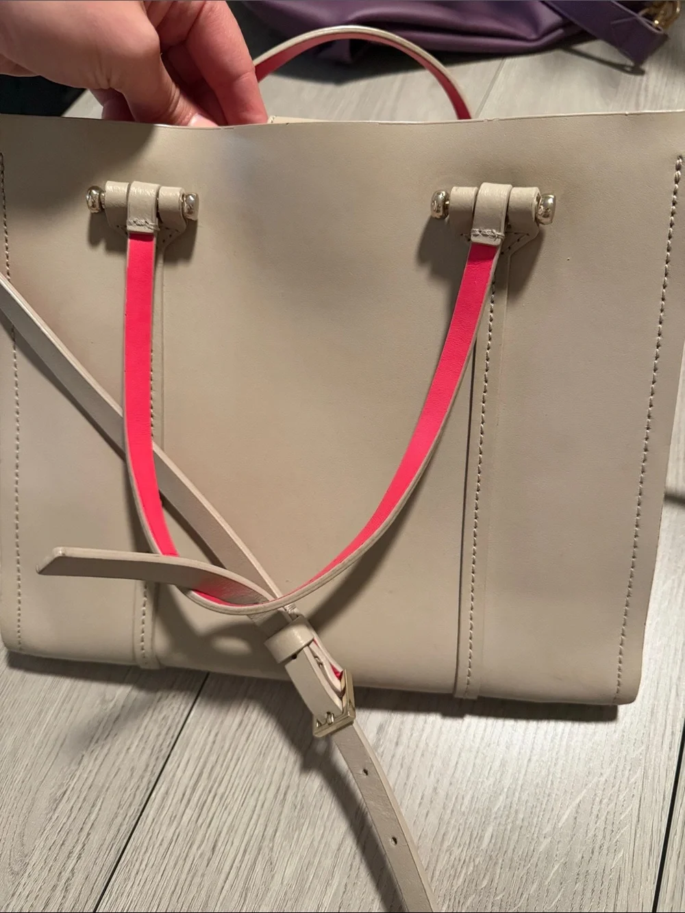 kate spade structured beige